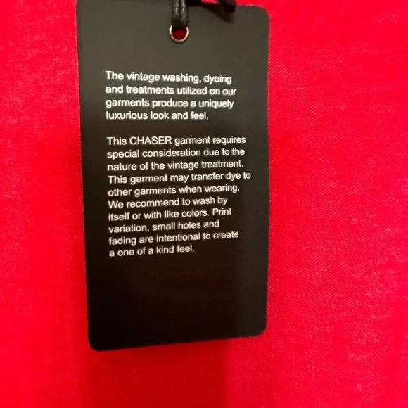 Chaser women’s NWT’s vintage dyed red crew neck sweatshirt. Size medium - Picture 5 of 5